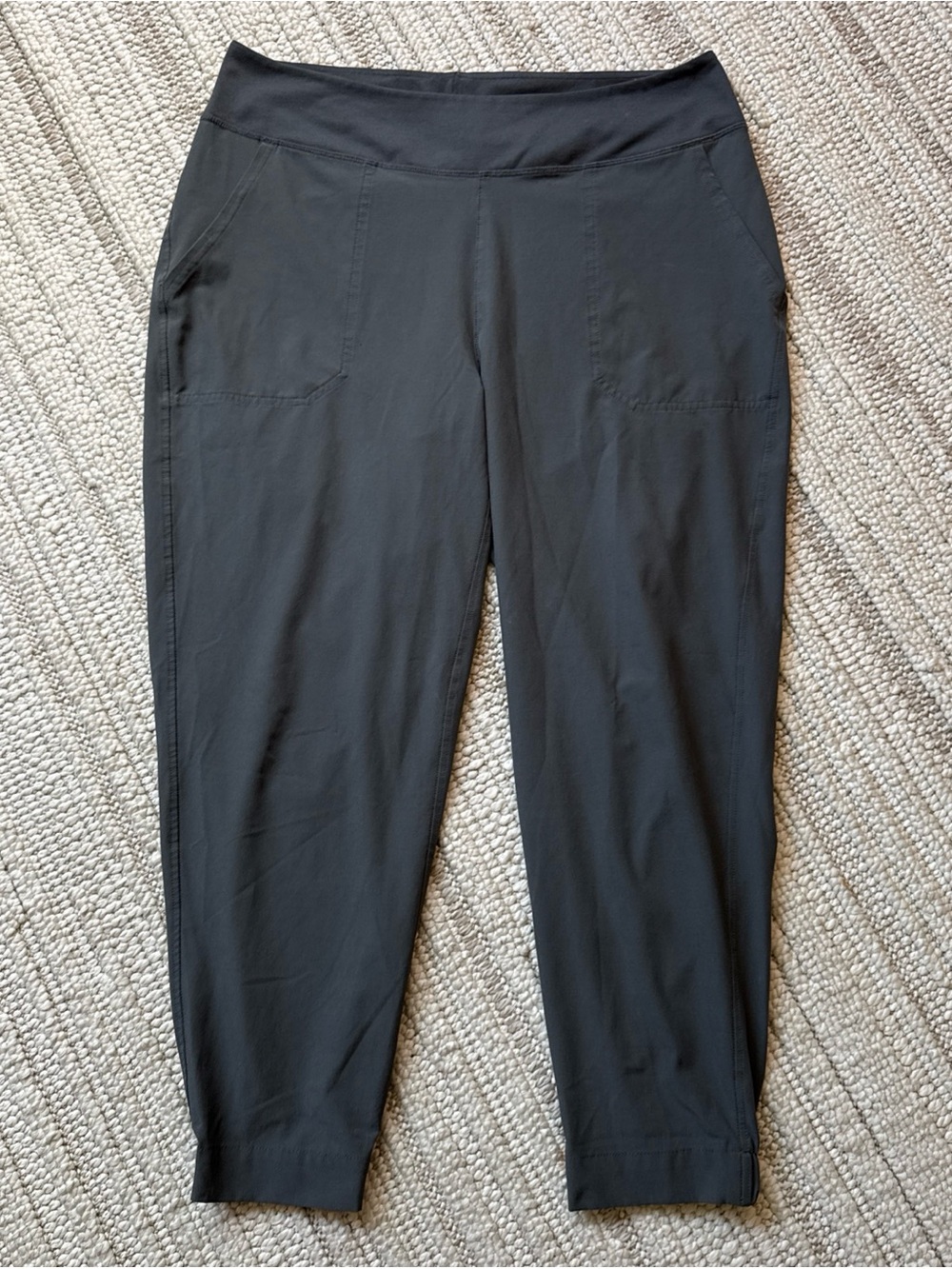 Patagonia W's Lined Happy Hike Studio Pants Large Womens Pull On Hiking Outdoors
